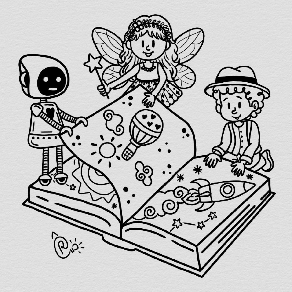 Children's Illustration - Inktober 2024 - Theme: Guide Book