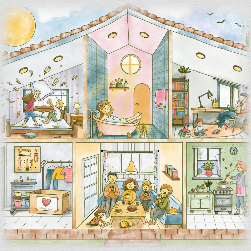 Make your house a party!
